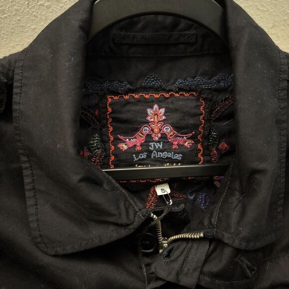 Johnny Was Los Angeles Sz Small Frankie Army Jacket NWT Floral Embroidered - Picture 15 of 16